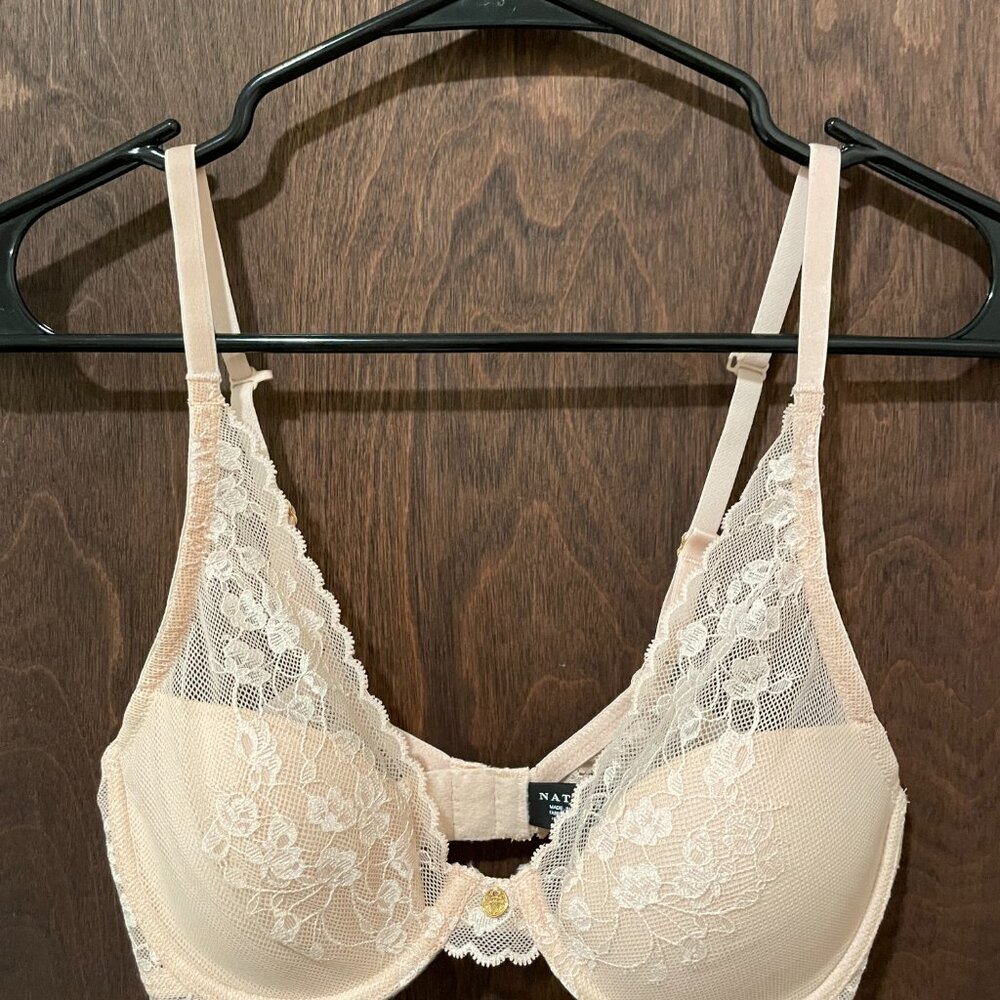 NWOT Natori Cherry Blossom Convertible Bra in Cameo Rose